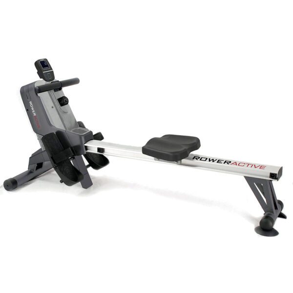 Irklavimo treniruoklis TOORX ROWER ACTIVE – kompaktiškas ir tylus treniruoklis su magnetiniu pasipriešinimu.